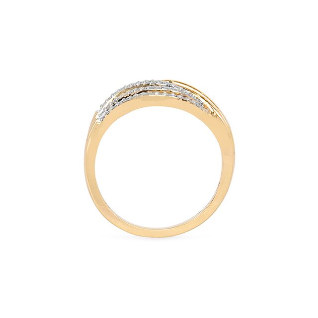 Tanishq 18KT Diamond Finger Ring for Women 4