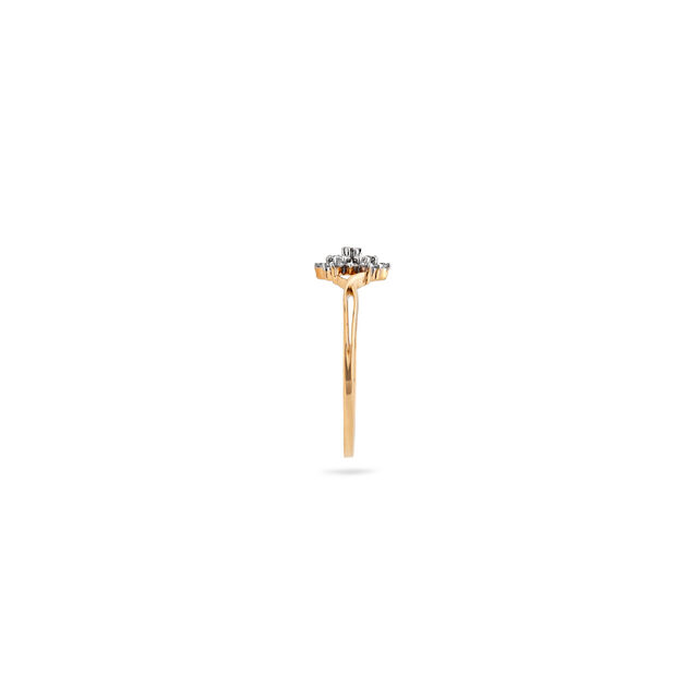 Delicate Floral Diamond Cluster Ring,,hi-res 2