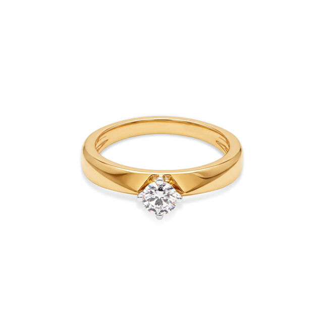 Tanishq 18KT Diamond Finger Ring 