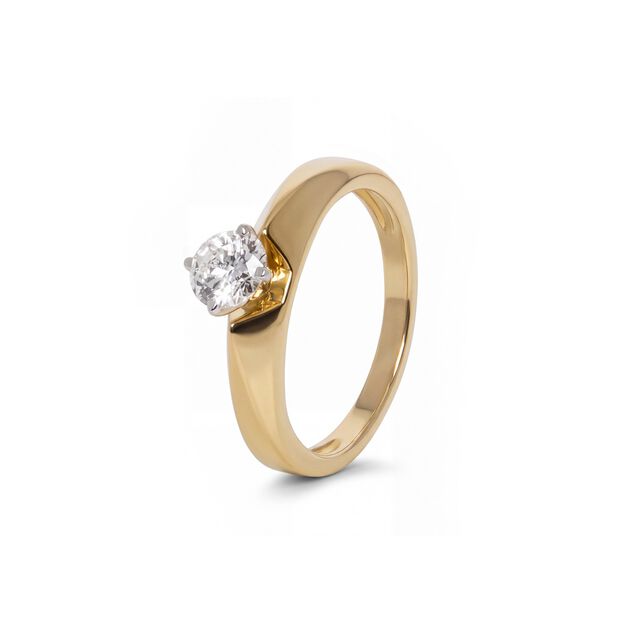 Tanishq 18KT Diamond Finger Ring 2