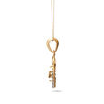 Raindrop Diamond & Gold Pendant,,hi-res 2