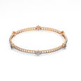 Elegant Emblems Luxe Gold Bangle,,hi-res 