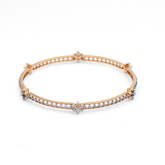 Elegant Emblems Luxe Gold Bangle,,hi-res 