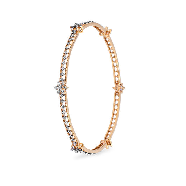 Elegant Emblems Luxe Gold Bangle,,hi-res 2