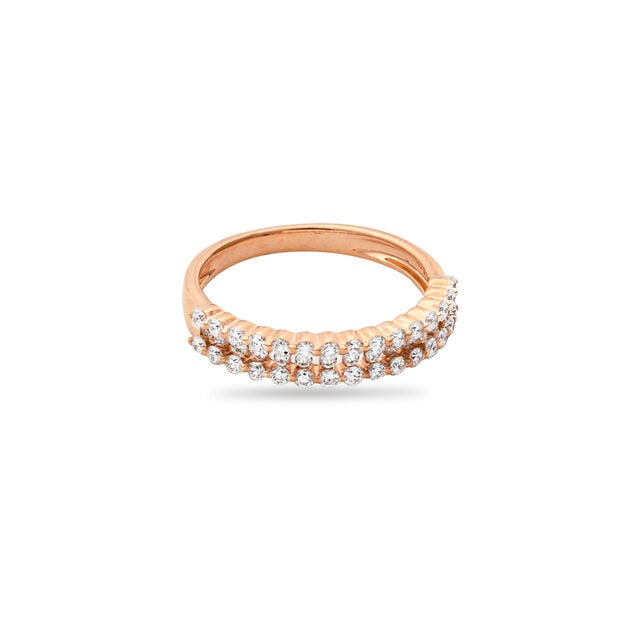 Classic Diamond-Studded Gold Ring,,hi-res 3