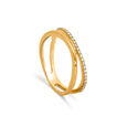 Tanishq 18 Karat Diamond Finger Ring for Women 2