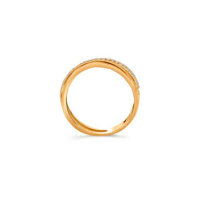 Tanishq 18 Karat Diamond Finger Ring for Women 3