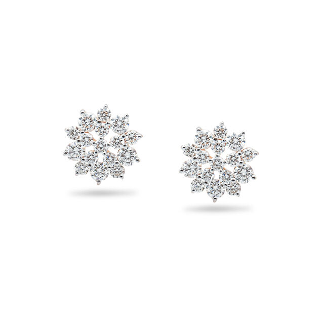 Wreath of Diamonds Stud Earrings,,hi-res 