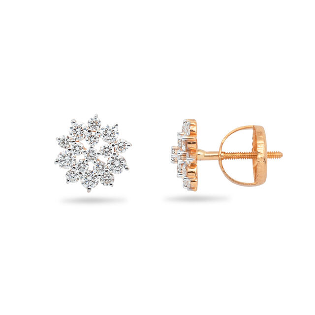 Wreath of Diamonds Stud Earrings,,hi-res 2