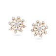 Gilded Blossom Beauty Stud Earrings,,hi-res 