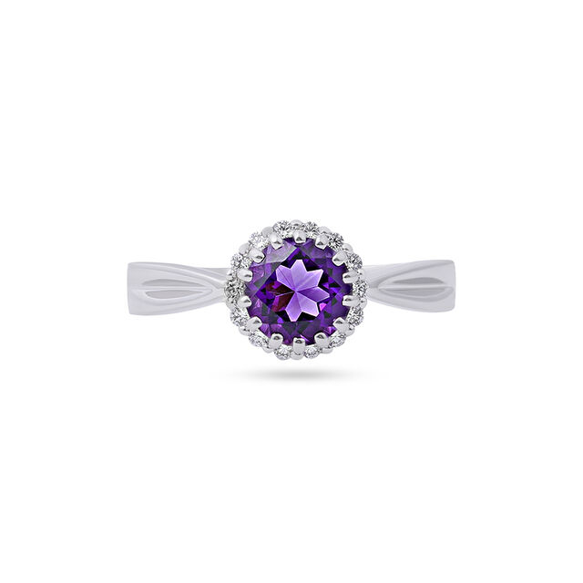 Tanishq 18 KT Diamond Finger Ring for Women