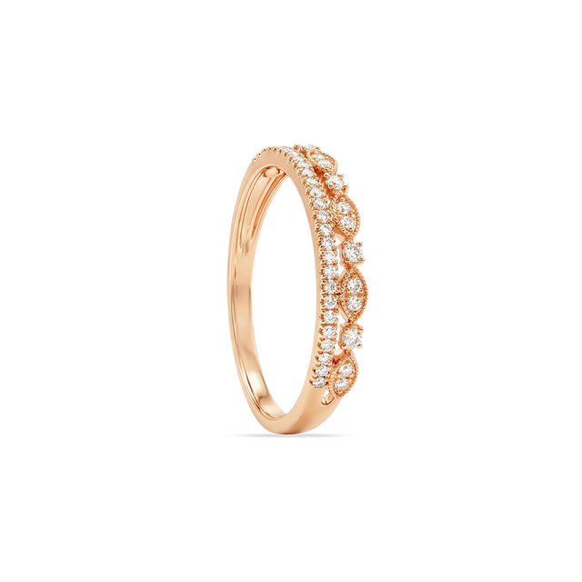 Tanishq 18 KT Endless Detail Ring for Women 3