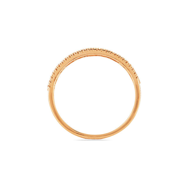 Tanishq 18 KT Endless Detail Ring for Women 4