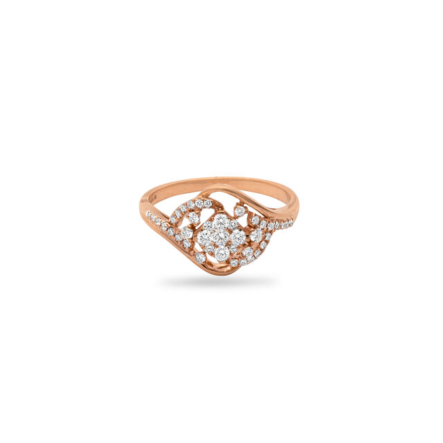 Diamond Blossom Elegance Ring,,hi-res 
