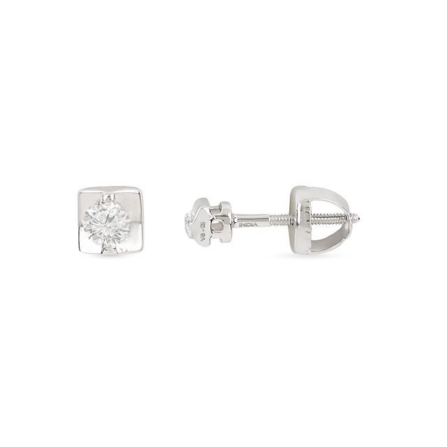 Glacier Glow Diamond Stud Earrings 4