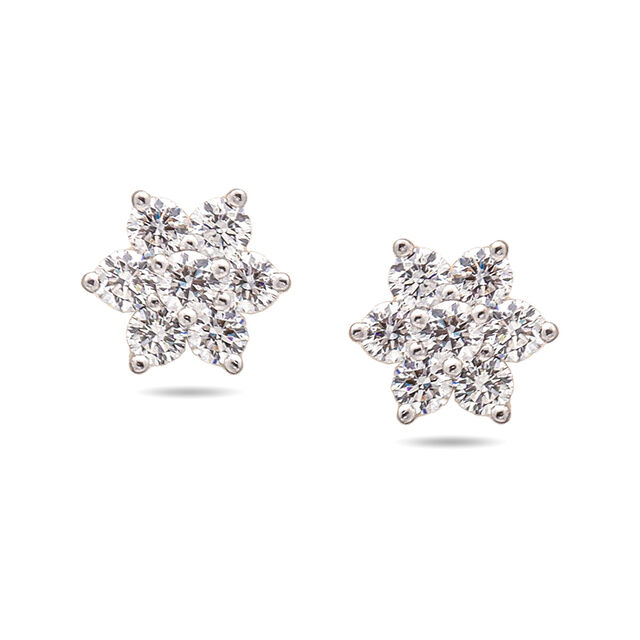 Celestial Diamond Star Earrings,,hi-res 