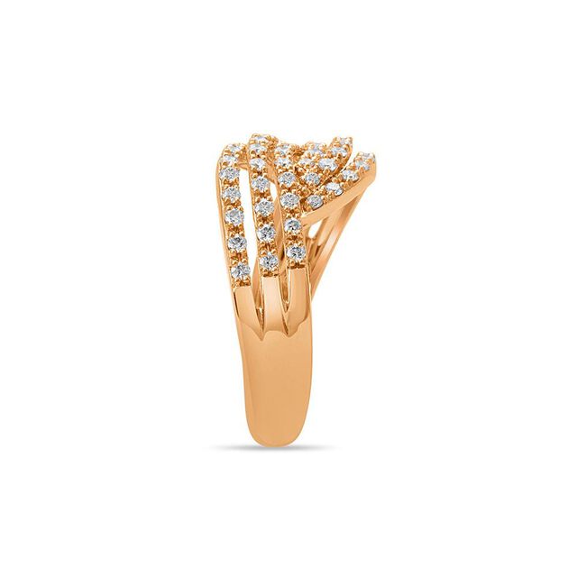 Elegant Wave-Inspired Ring 