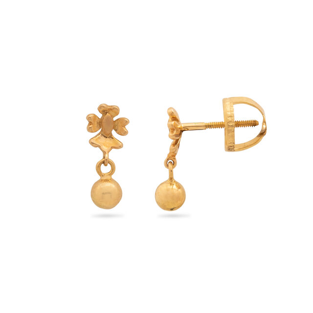 Golden Cascade Drop Earrings,,hi-res 2