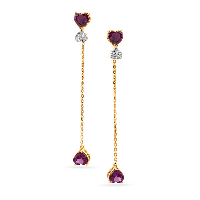 18KT Diamond Earrings for Women 