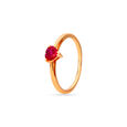 Tanishq 18 Karat Gold Finger Ring for Women 2