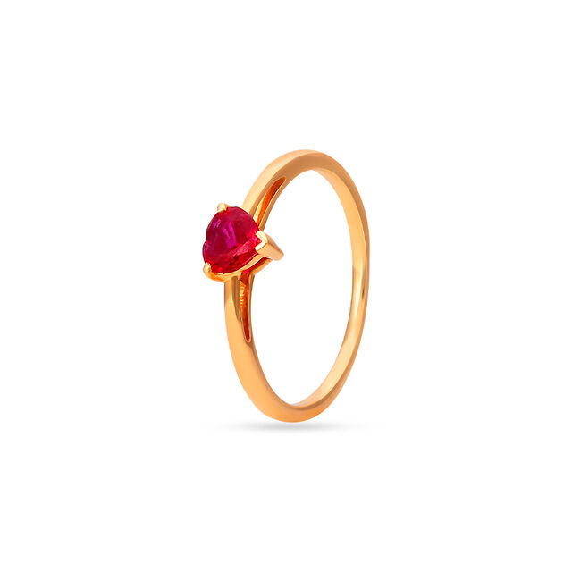 Tanishq 18 Karat Gold Finger Ring for Women 2