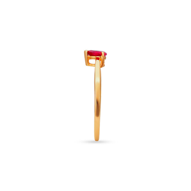 Tanishq 18 Karat Gold Finger Ring for Women 3