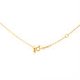 Tanishq 18 Karat Gold Pendant with Chain for Women 3