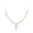 Floral Elegance Gold Necklace Set 3