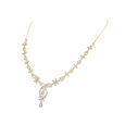Floral Elegance Gold Necklace Set 4
