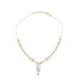 Floral Elegance Gold Necklace Set 6