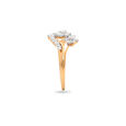 Floral Vine Diamond-Studded Ring,,hi-res 3