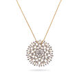 Dahlia Diamond Pendant with Chain,,hi-res 
