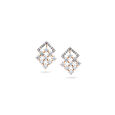 Geometrical Diamond Stud Earrings,,hi-res 