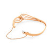 Brilliant Waves Rose Gold & Diamond Bangle,,hi-res 3