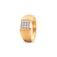 Rose Gold and Diamond Ring for Men,,hi-res 2