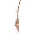 Peacock Motif Rose Gold & Diamond Pendant,,hi-res 2