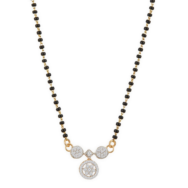 Tanishq 18KT Diamond Mangalsutra for Women 2