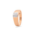 Sleek Men's Gold and Diamond Ring,,hi-res 2