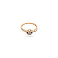 Blooming Rose Diamond & Gold Ring,,hi-res 
