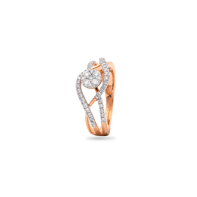 Hearts Intertwined Diamond Ring,,hi-res 2
