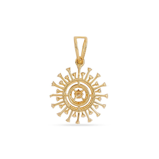 Tanishq 18KT Diamond Pendant for Women 3