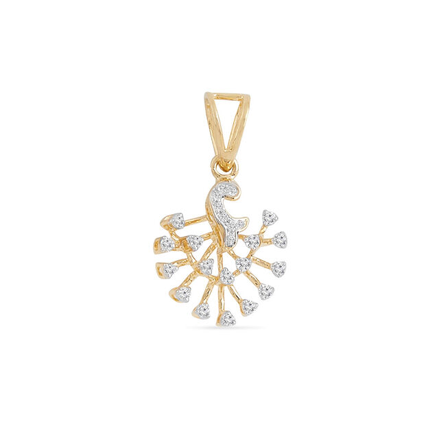 Tanishq 18KT Diamond Pendant for Women 