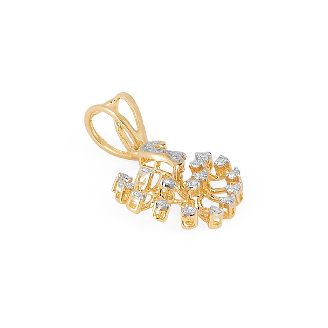 Tanishq 18KT Diamond Pendant for Women 4