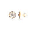Eternal Springtime Gold Studs,,hi-res 2