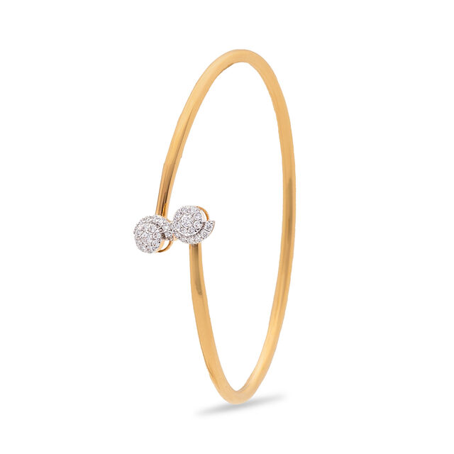 Crest of Elegance Cuff Bangle,,hi-res 2