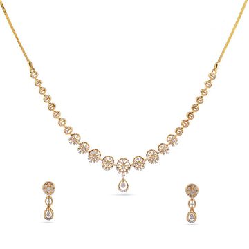 Fleur Cluster Necklace Set
