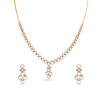 Divine Circle Necklace Set