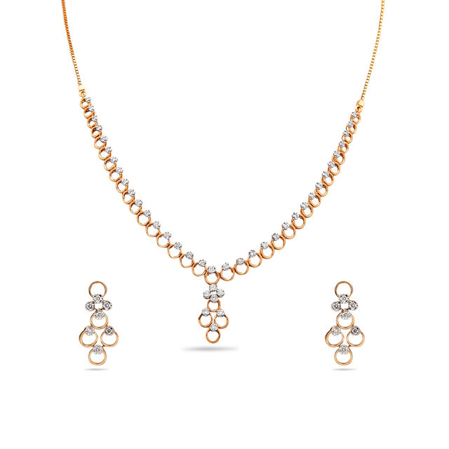 Divine Circle Necklace Set,,hi-res 
