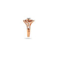 Sparkling Spiral Rose Gold Ring,,hi-res 2
