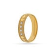 Chic White Gold Geometric Ring 3